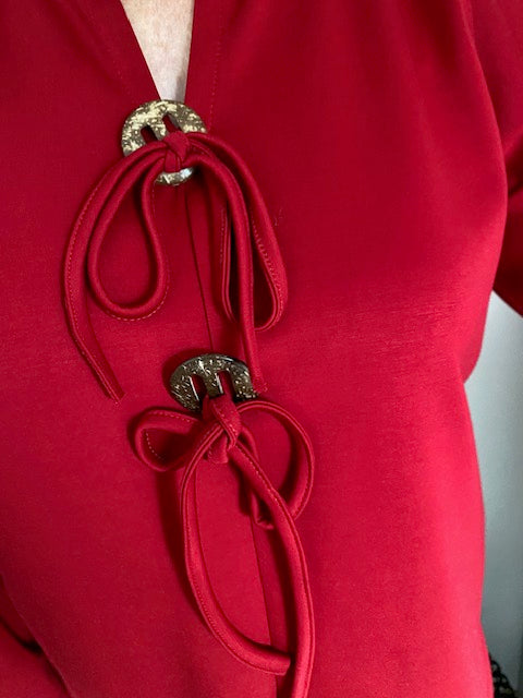 TOP LOLA ROUGE COLLECTION BELLE TAILLE 42/ 48