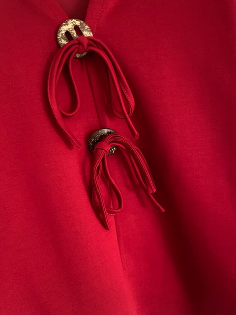 TOP LOLA ROUGE COLLECTION BELLE TAILLE 42/ 48