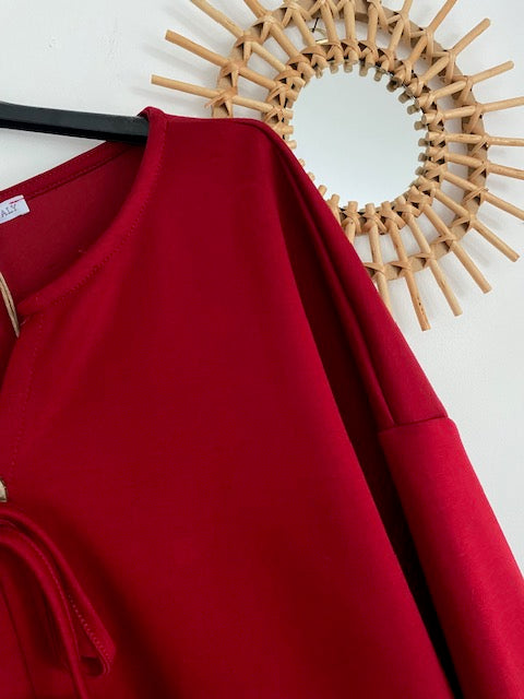 TOP LOLA ROUGE COLLECTION BELLE TAILLE 42/ 48