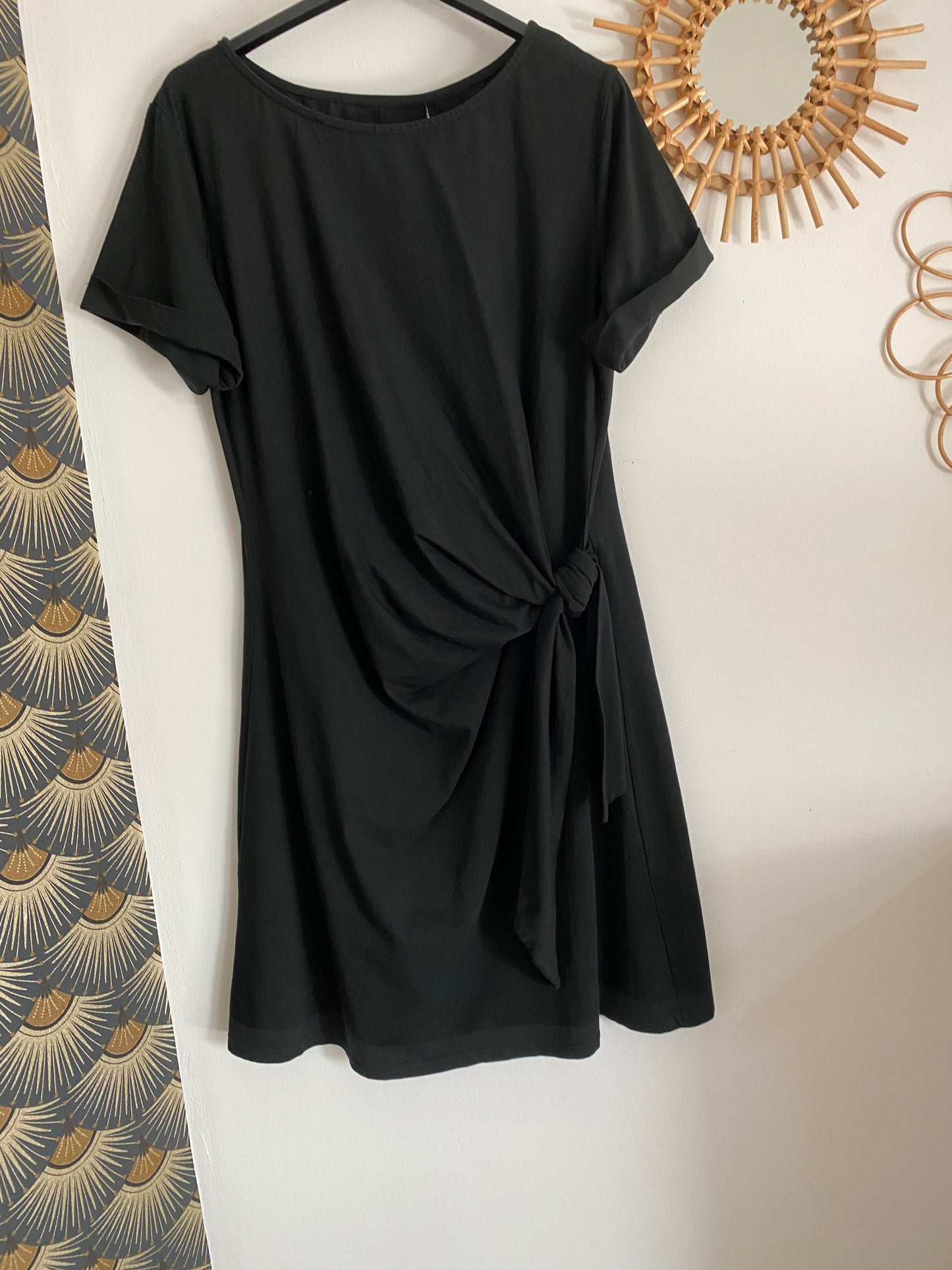 ROBE SONIA NOIRE TU 36/40 PETIT 42