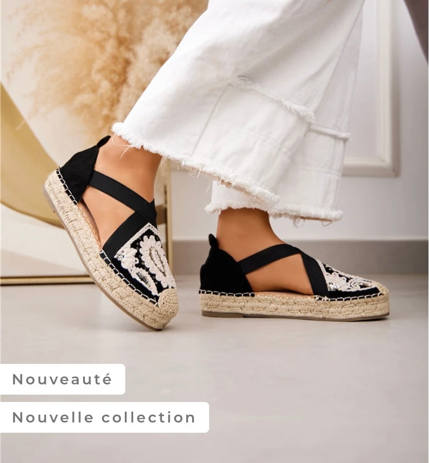 ESPADRILLES NOIRES 36/37/38/39/40/41