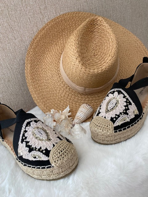 ESPADRILLES NOIRES 36/37/38/39/40/41