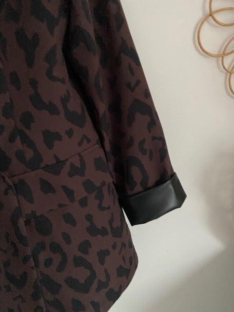 VESTE BLAZER LEO CHOCOLAT S/M/L/XL/XXL