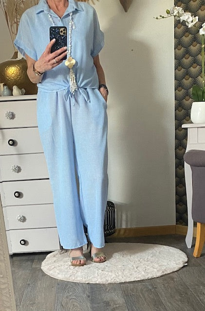 ENSEMBLE COSTA BLEU 36/42 PETIT 44