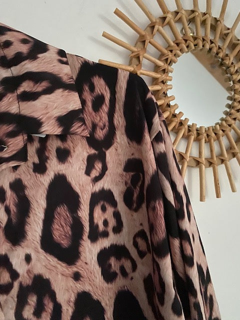 CHEMISE LEOPARD 36/42 petit 44