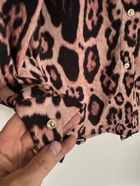CHEMISE LEOPARD 36/42 petit 44