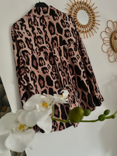 CHEMISE LEOPARD 36/42 petit 44