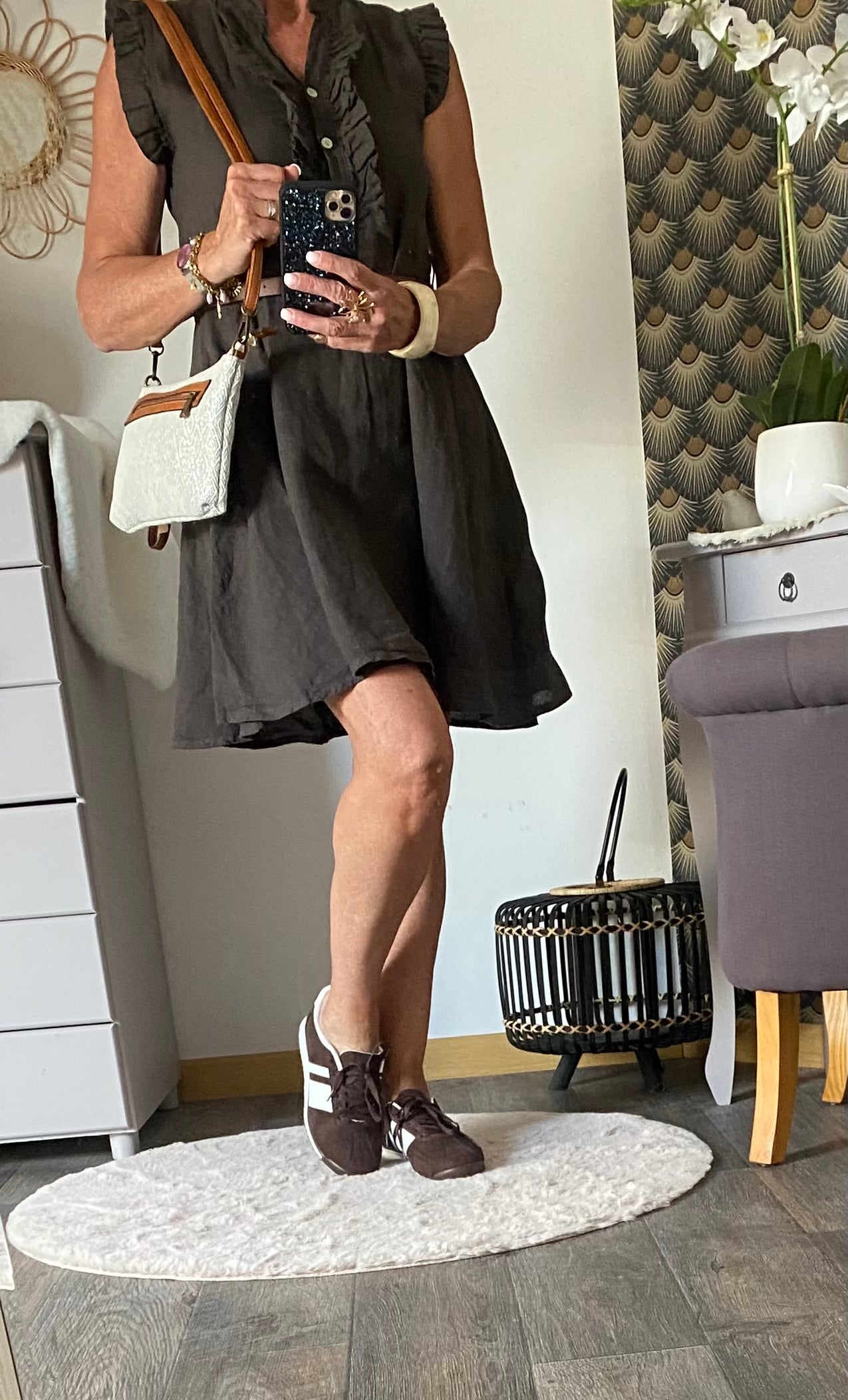 ROBE WENDY CHOCOLAT 34/40