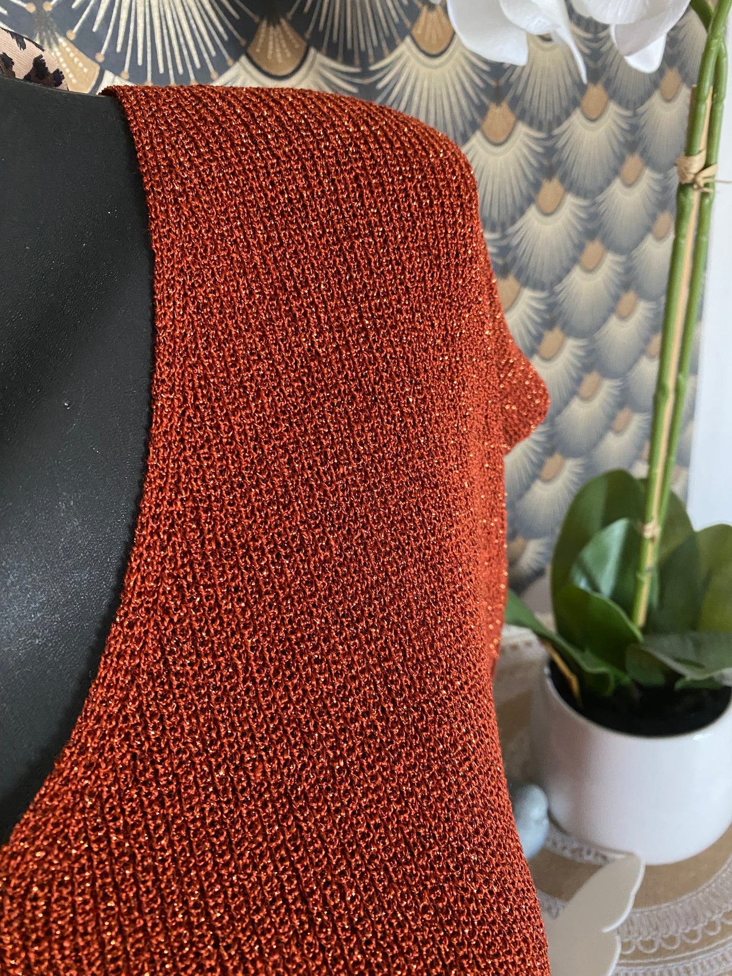 PULL FIN BRIQUE 36/44 petit 46