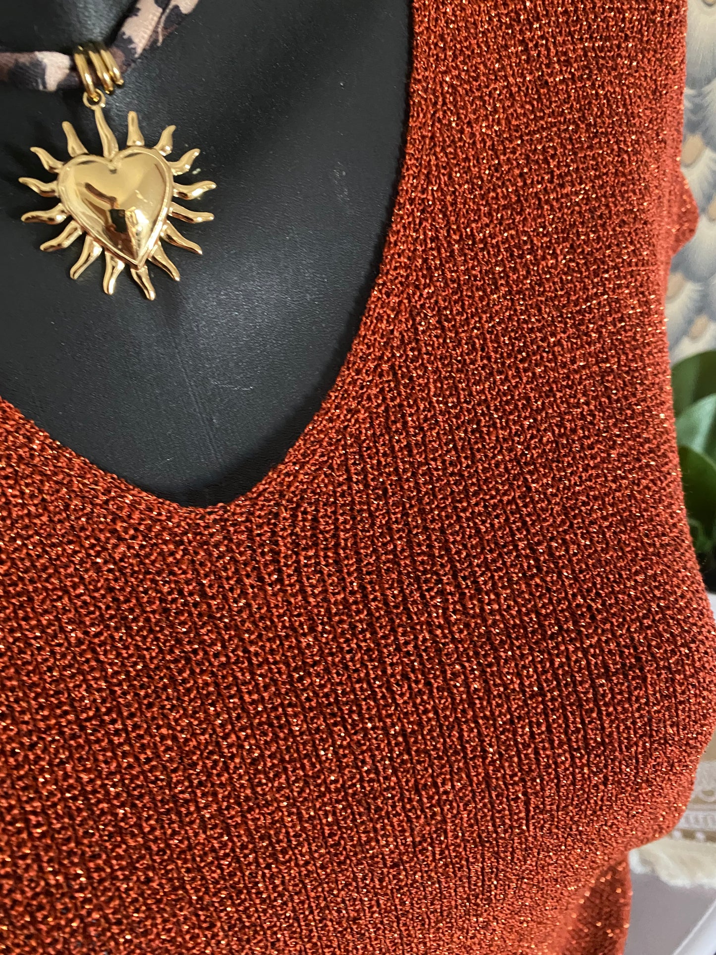 PULL FIN BRIQUE 36/44 petit 46