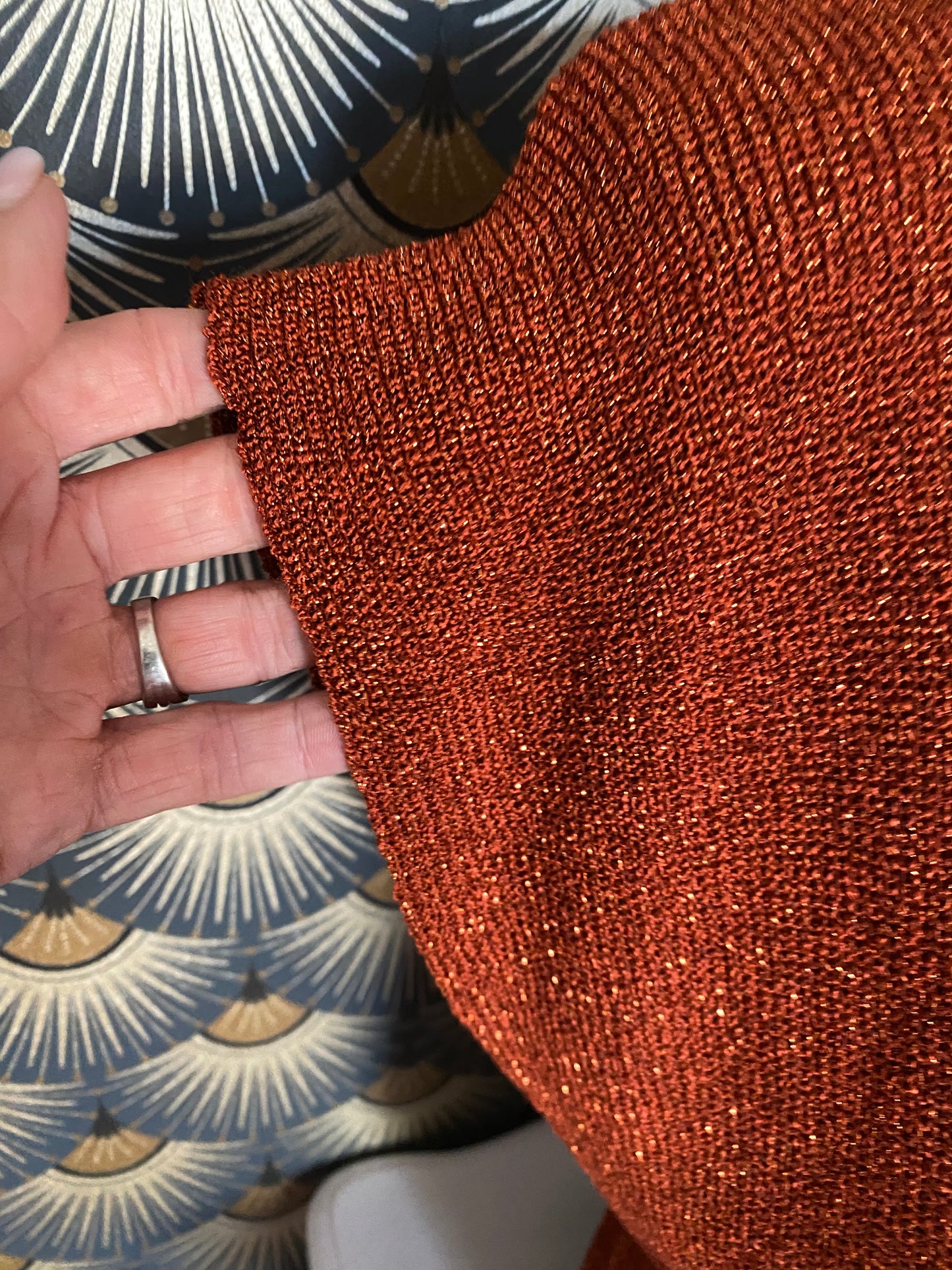 PULL FIN BRIQUE 36/44 petit 46
