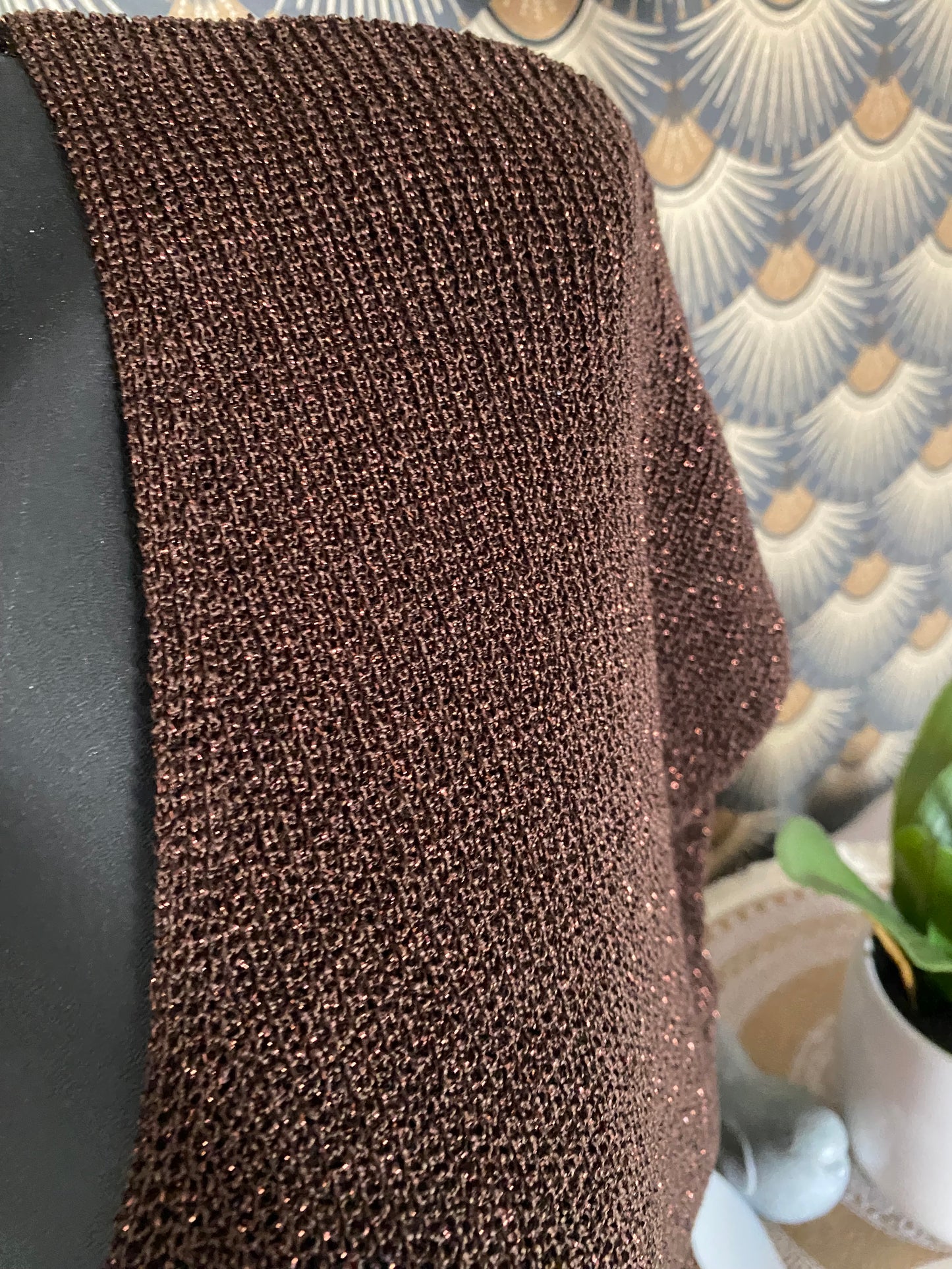 PULL FIN CHOCOLAT 36/44 petit 46