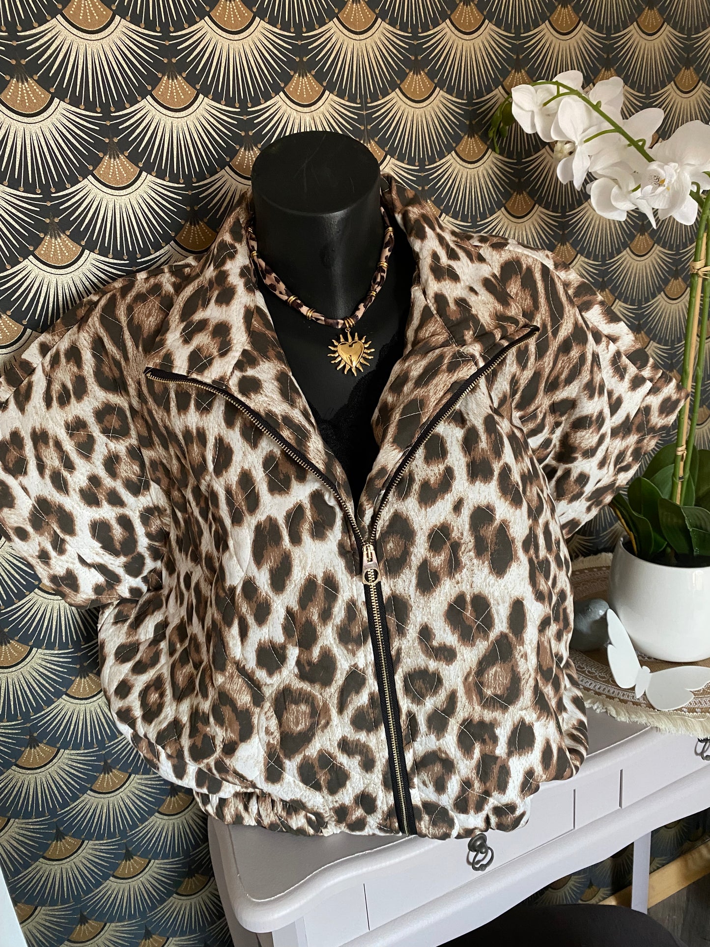 VESTE MG LEOPARD TU 34/44