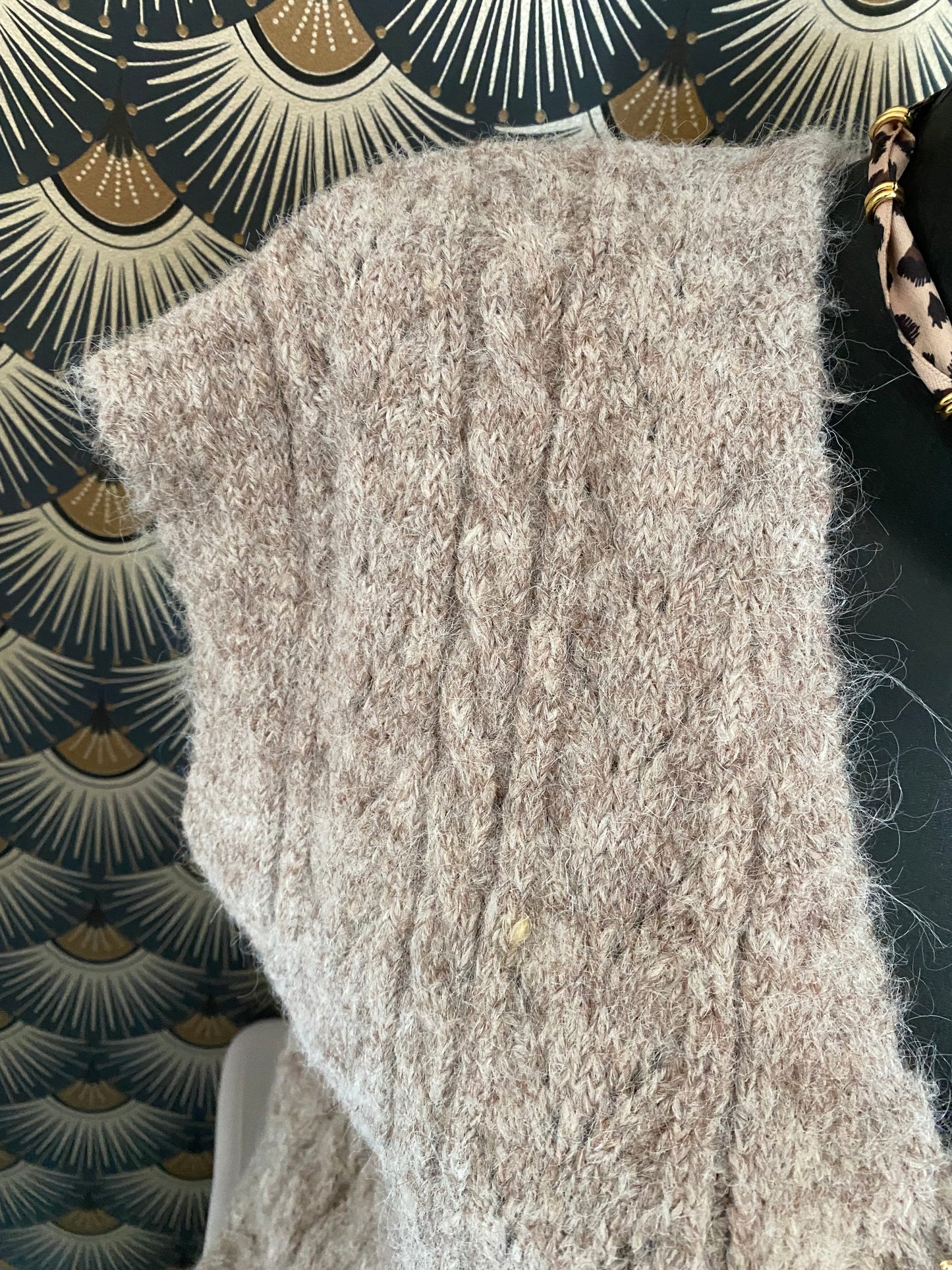 GILET SUN TAUPE TU 36/44