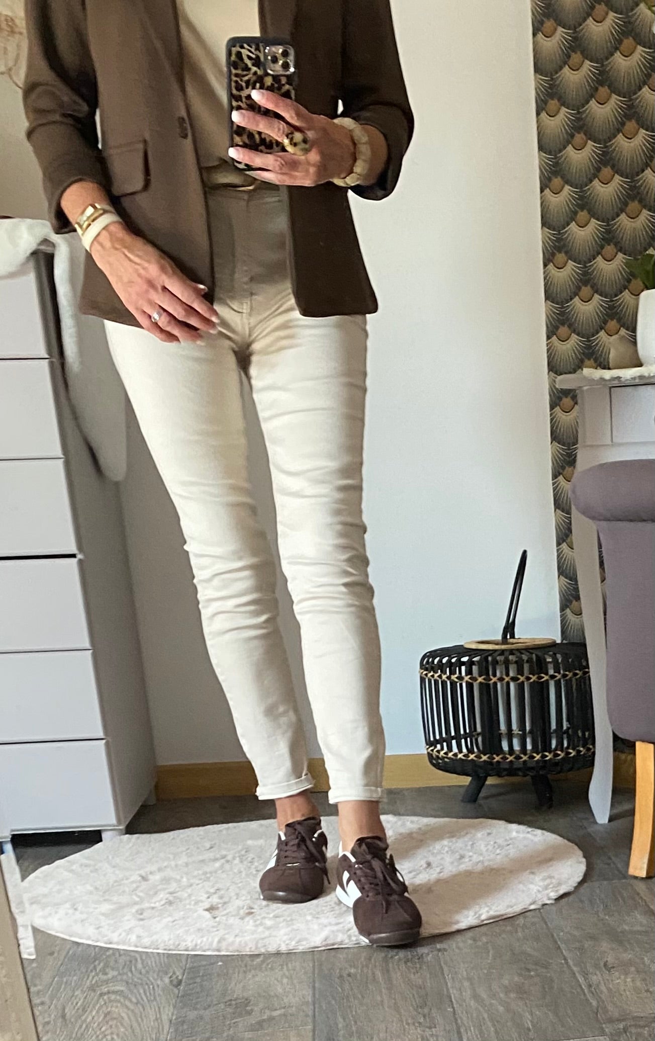 VESTE BLAZER SOLEIL MIN CHOCOLAT 36/42