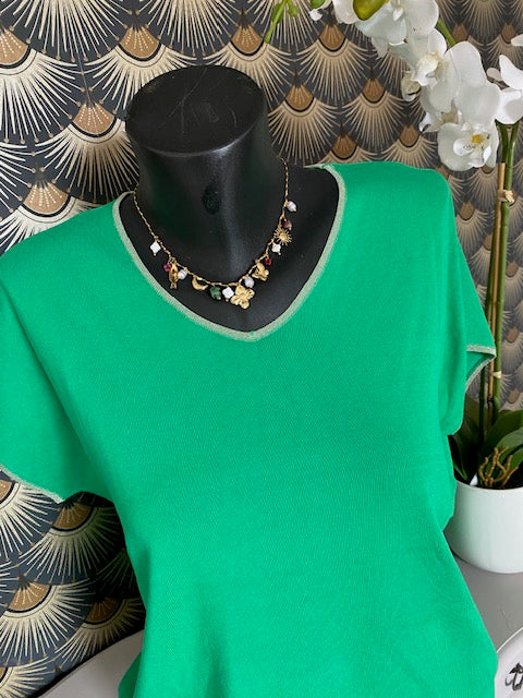 TOP DIAMON VERT GUCCI 38/44