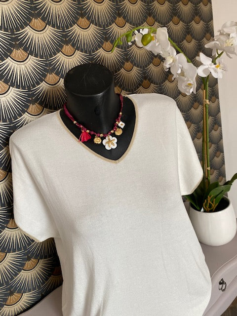 TOP DIAMON BLANC 38/44