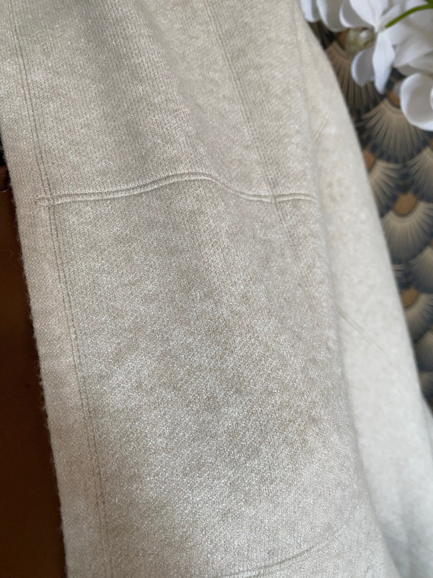VESTE MG ECRU TU 36/44 PETIT 46