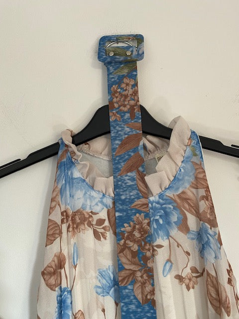 ROBE EVENEMENT BLEUE 36/42 petit 44