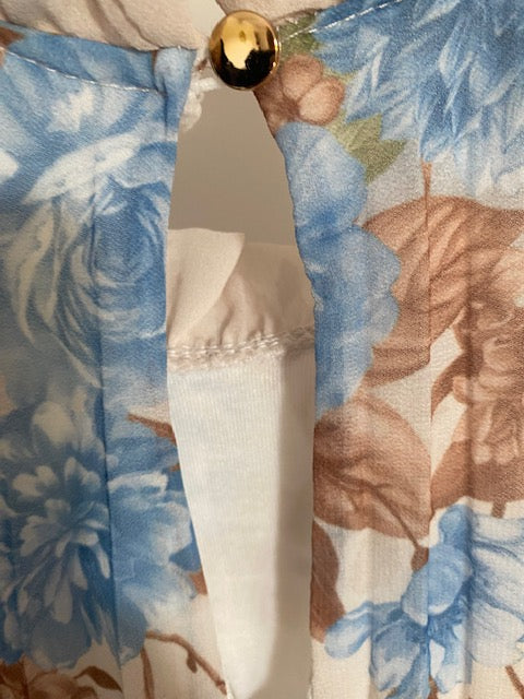 ROBE EVENEMENT BLEUE 36/42 petit 44