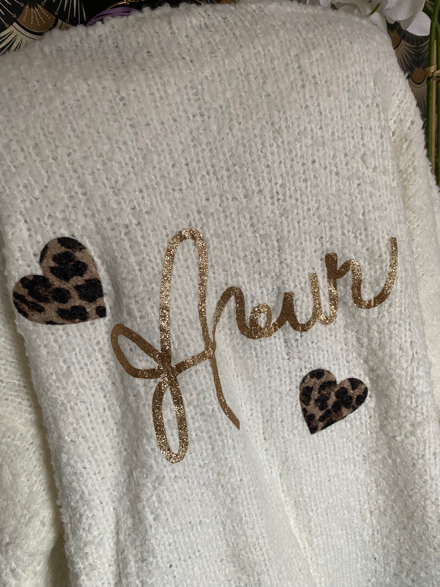 GILET AMOUR COEUR LEOPARD TU 36/44 ALPAGA