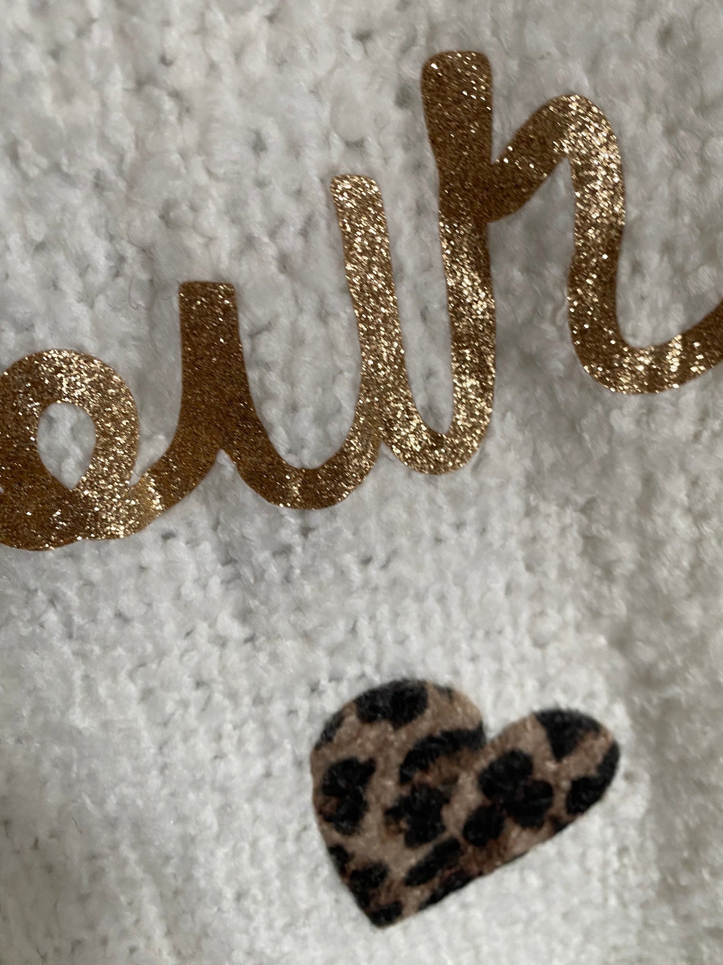 GILET AMOUR COEUR LEOPARD TU 36/44 ALPAGA