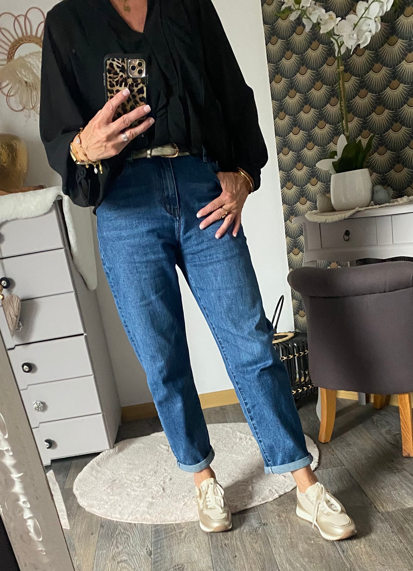 BLOUSE FROUROU NOIRE TU 36/42