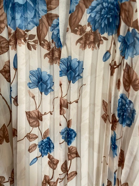 ROBE EVENEMENT BLEUE INDIGO 36/42 petit 44