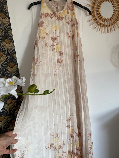 ROBE EVENEMENT JAUNE 36/42 petit 44