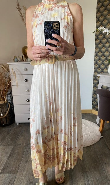 ROBE EVENEMENT JAUNE 36/42 petit 44