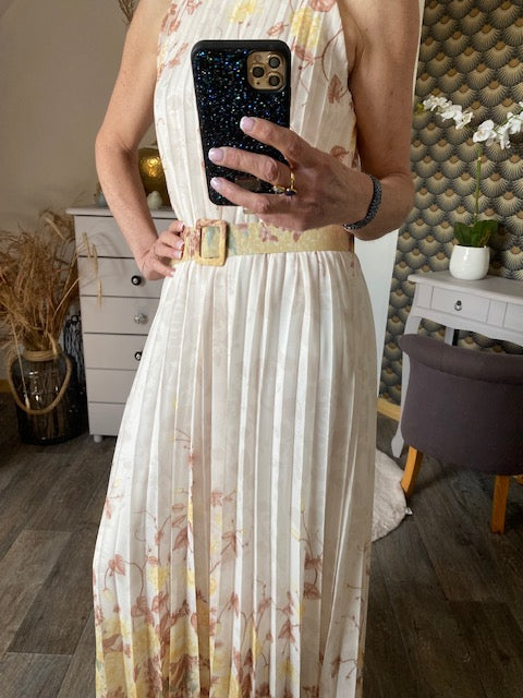 ROBE EVENEMENT JAUNE 36/42 petit 44