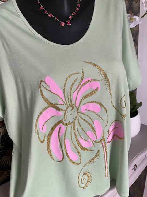 TOP VICTOIRE 44/48 7 COULEURS ( rose , blanc , noir , kaki , vert d 'eau , beige )