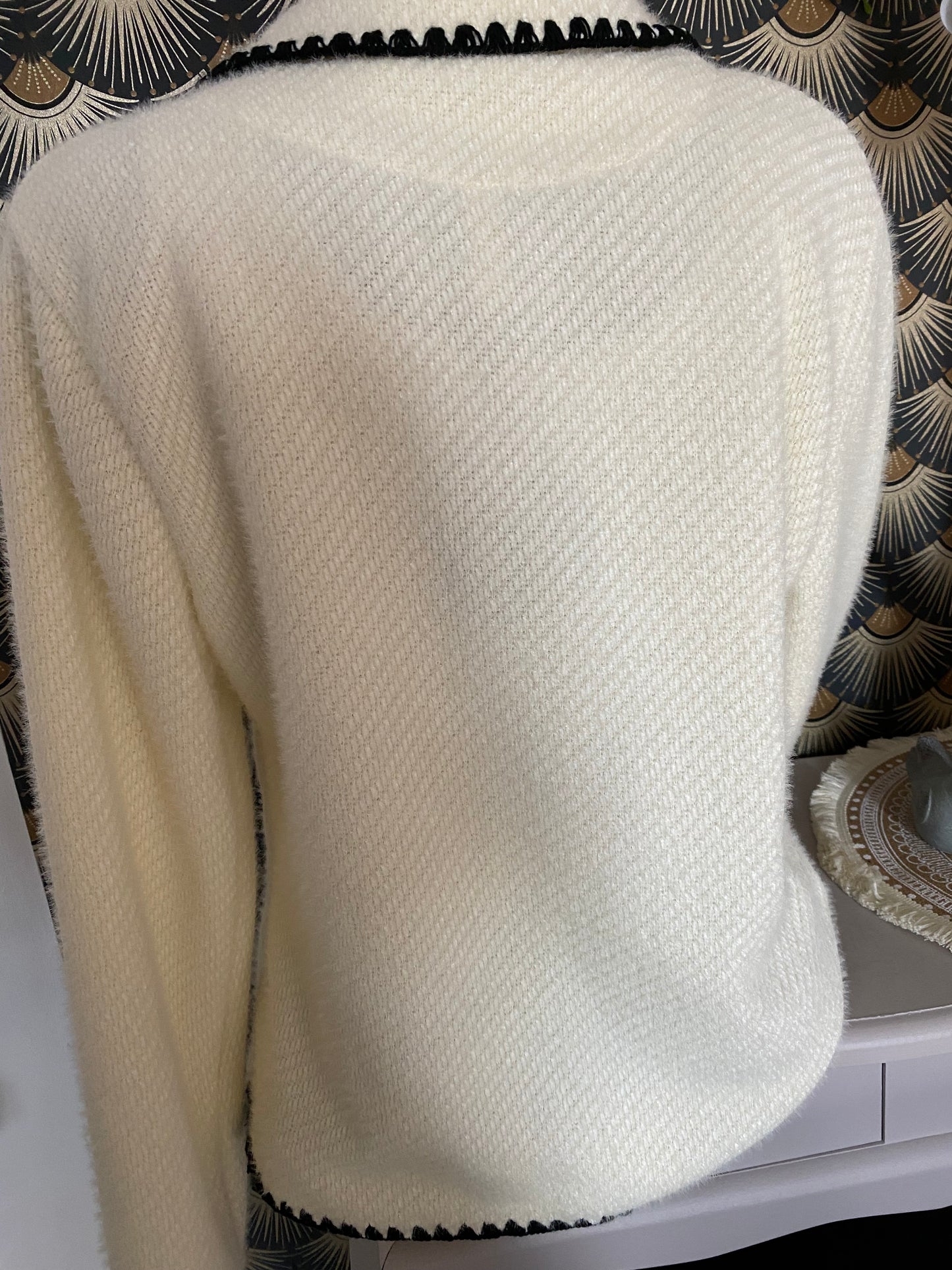 VESTE CHACHA ECRU TU 36/42