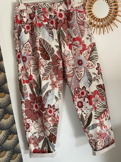 PANTALON SUNDAY ROUGE 40/44