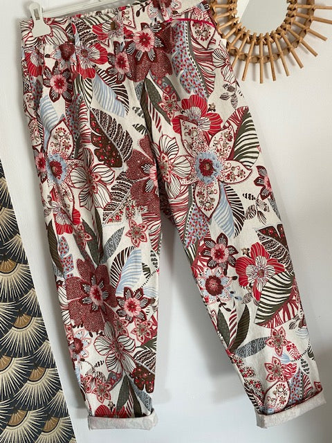 PANTALON SUNDAY ROUGE 40/44