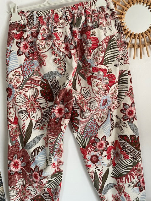 PANTALON SUNDAY ROUGE 40/44