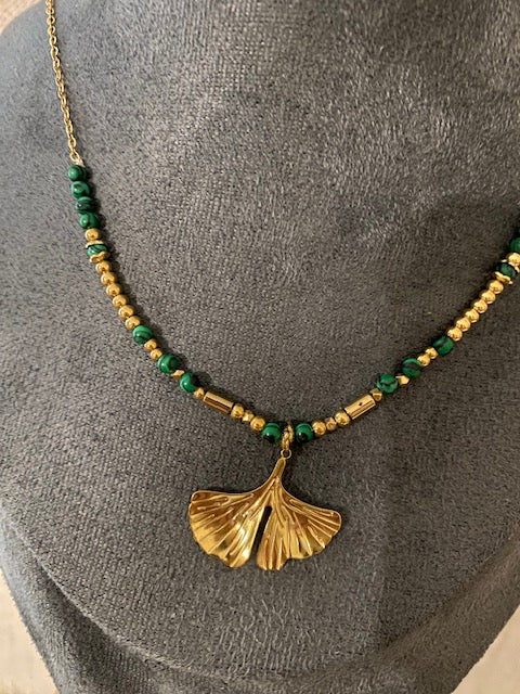 COLLIER JEKO VERT