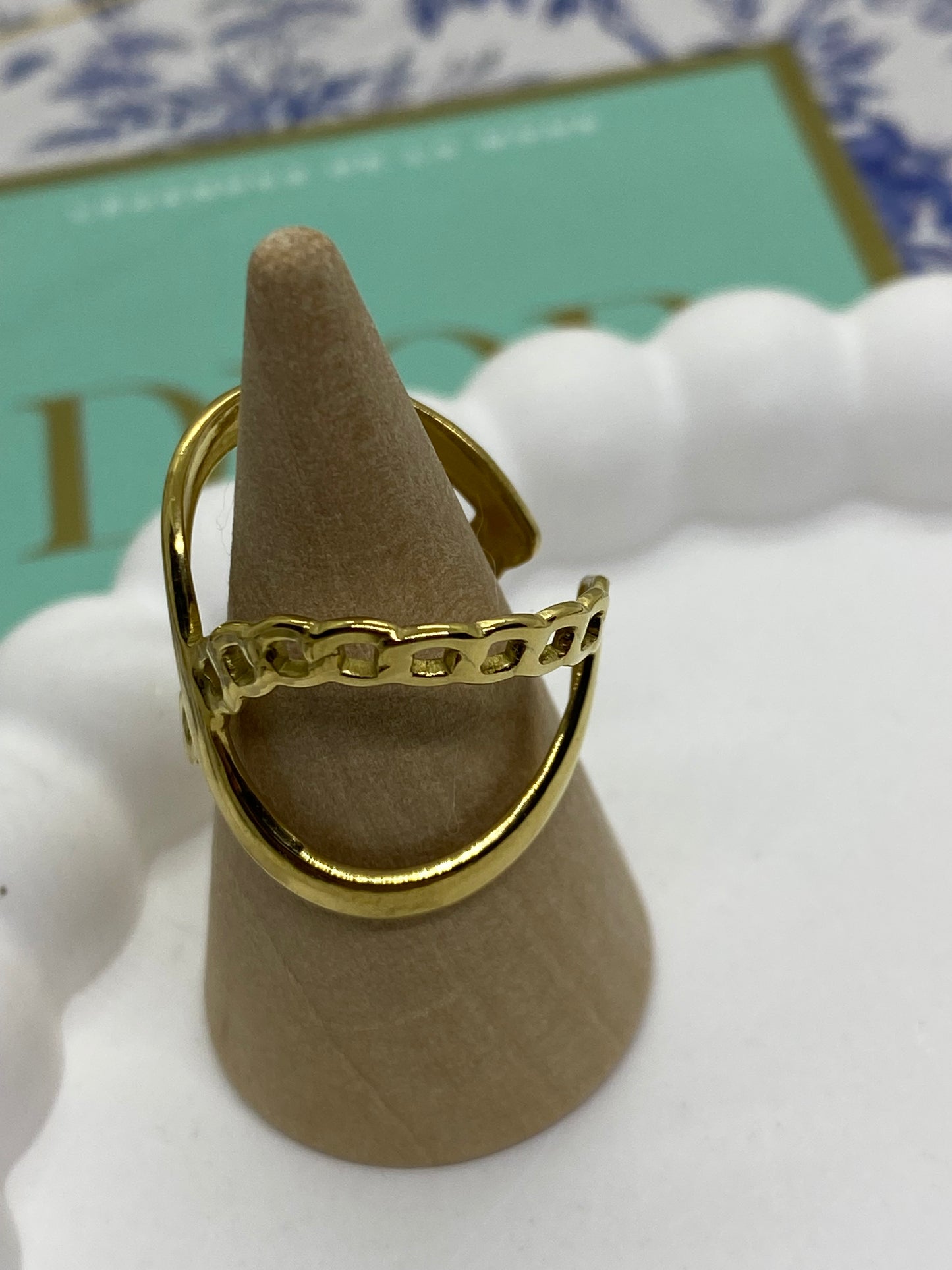 BAGUE ACIER INOXYDABLE 6 REGLABLE