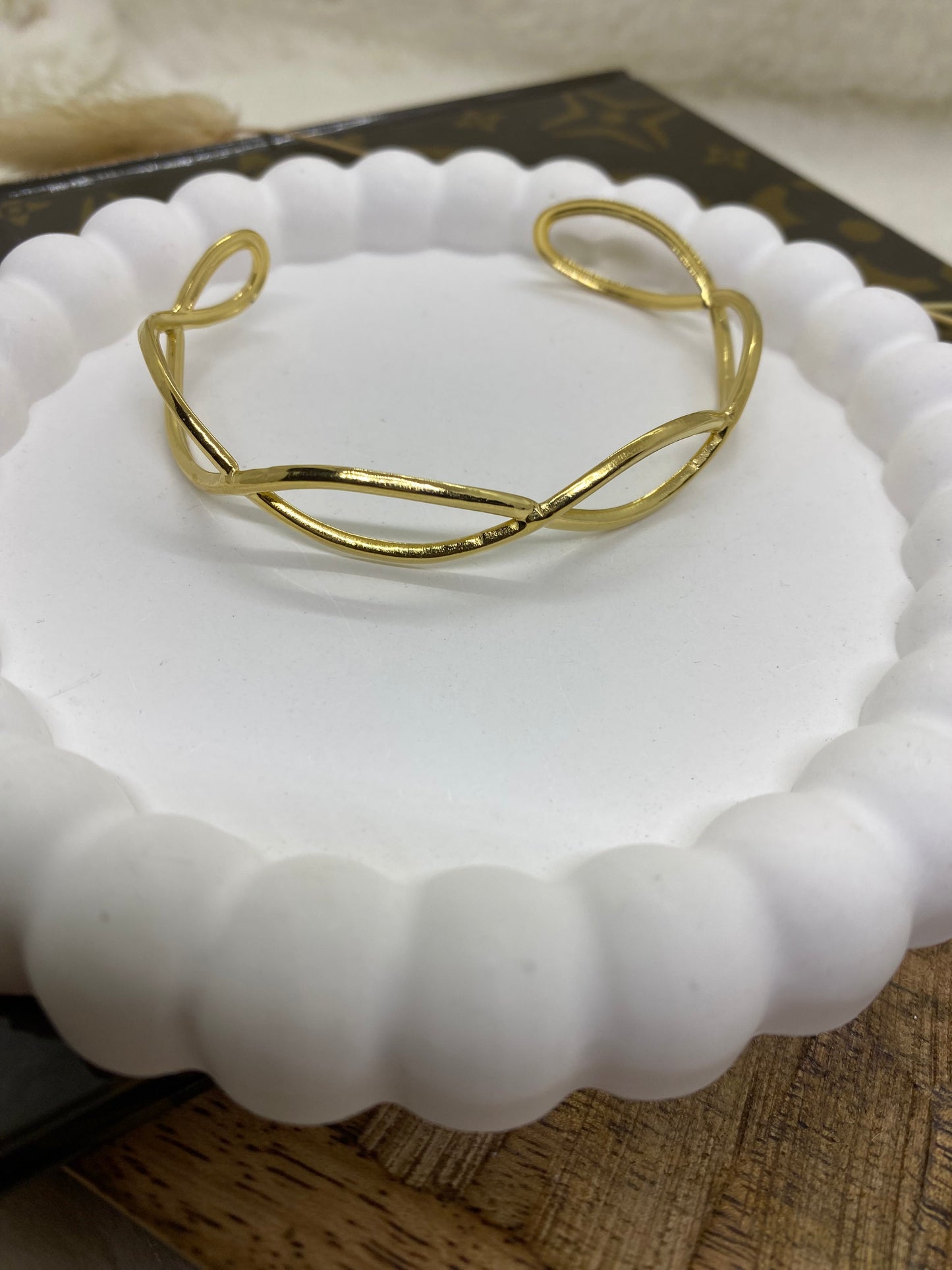 BRACELET TRESSE ACIER INOXYDABLE
