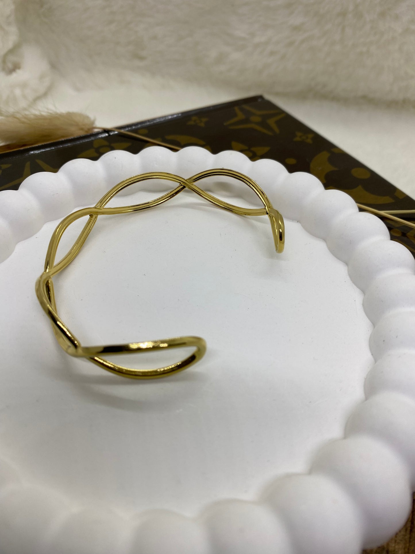 BRACELET TRESSE ACIER INOXYDABLE