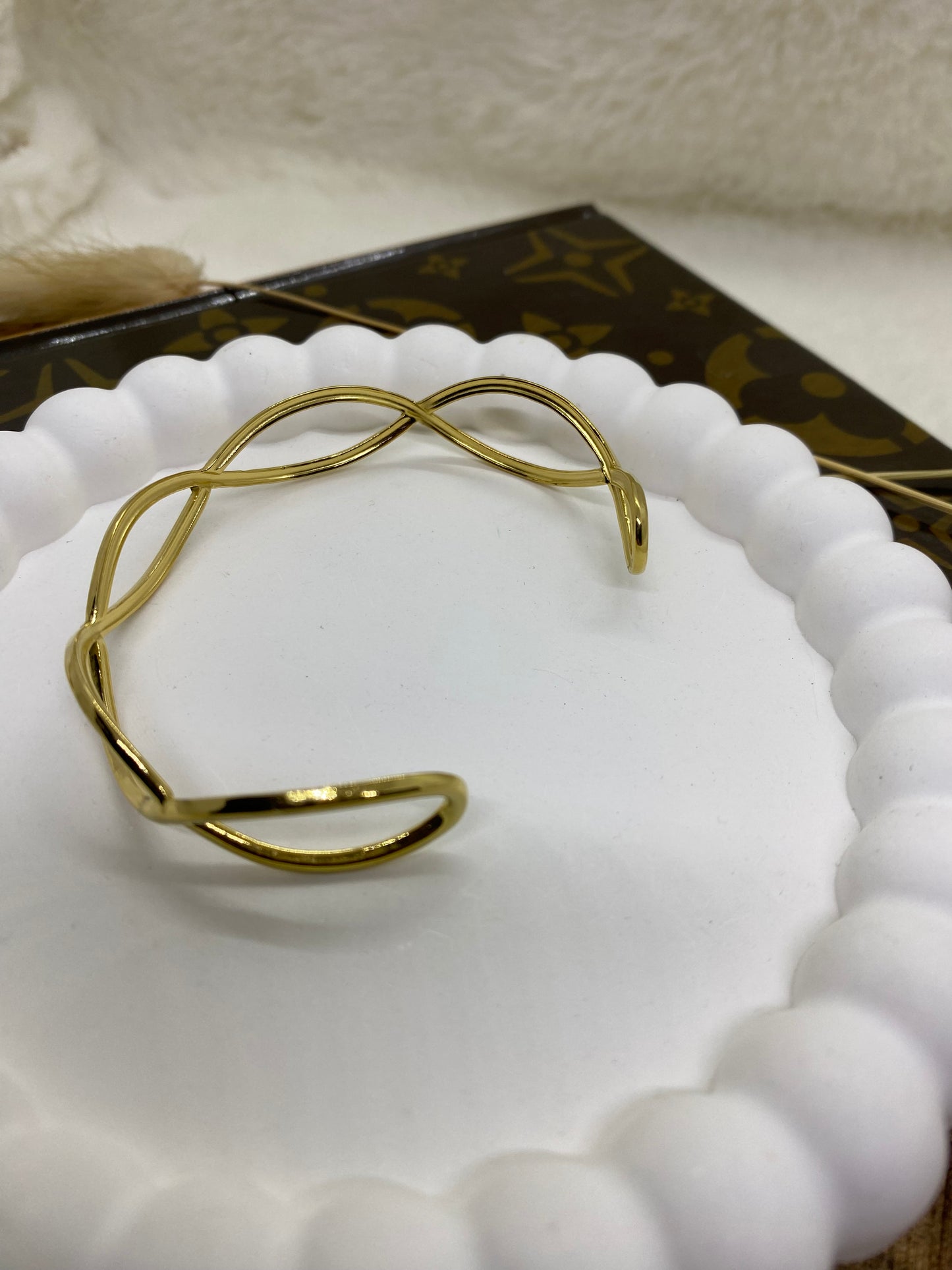 BRACELET TRESSE ACIER INOXYDABLE