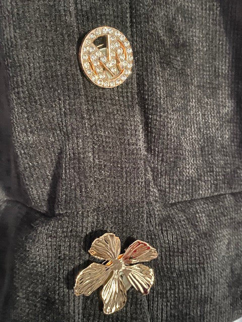 VESTE GILET MARYANNE NOIRE 42/48
