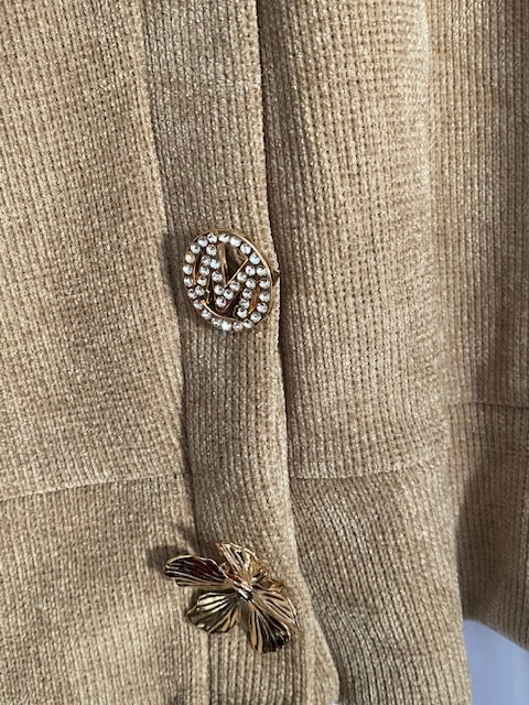 VESTE GILET MARYANNE BEIGE 42/48