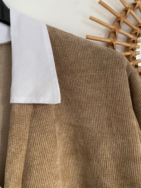 VESTE GILET MARYANNE BEIGE 42/48