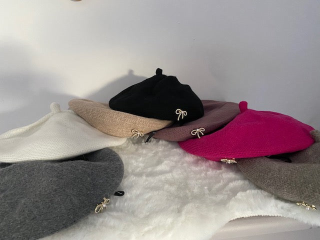 BERET ANGORA 6 COULEURS (CATEGORIE BONNETS )