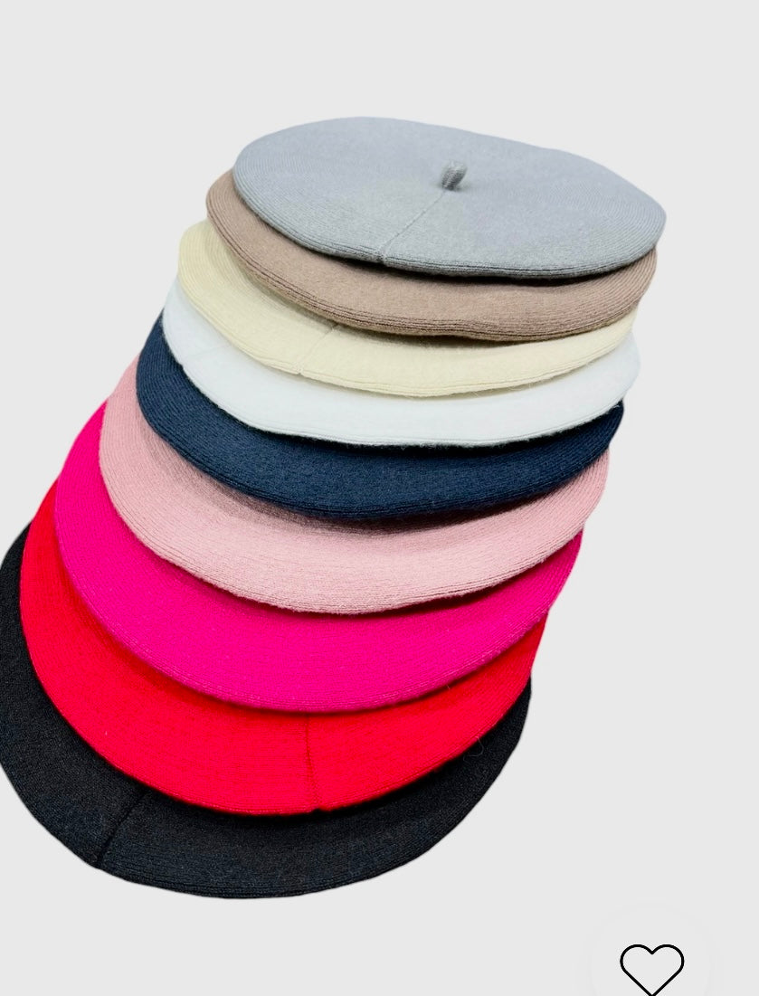 BERET ANGORA 9 COULEURS DISPONIBLES (CATEGORIE BONNET)