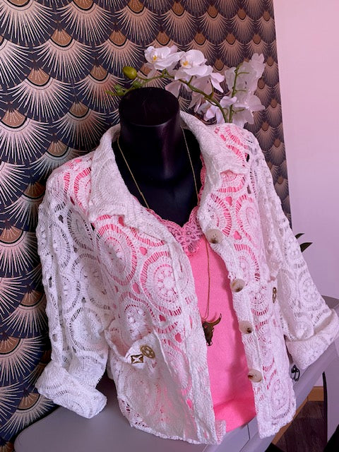 VESTE CROCHET 36/42