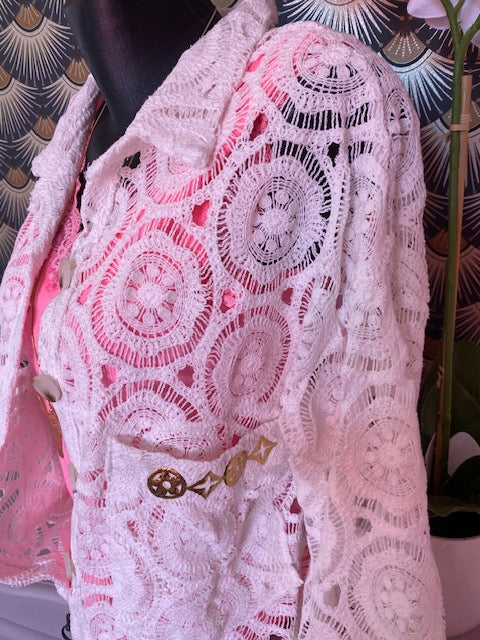 VESTE CROCHET 36/42
