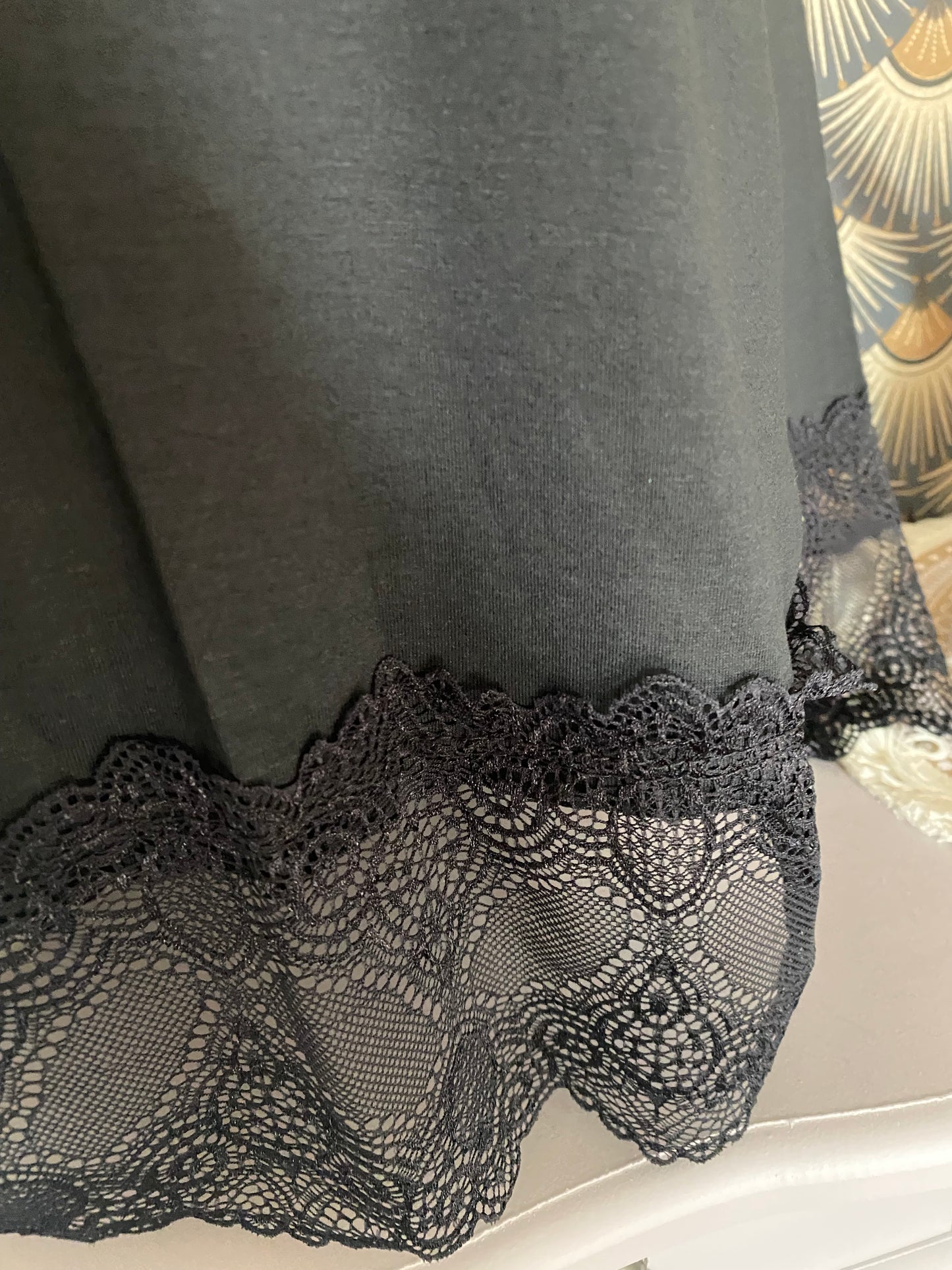 TOP DENTELLE 3 NOIR TU 38/40 A 48