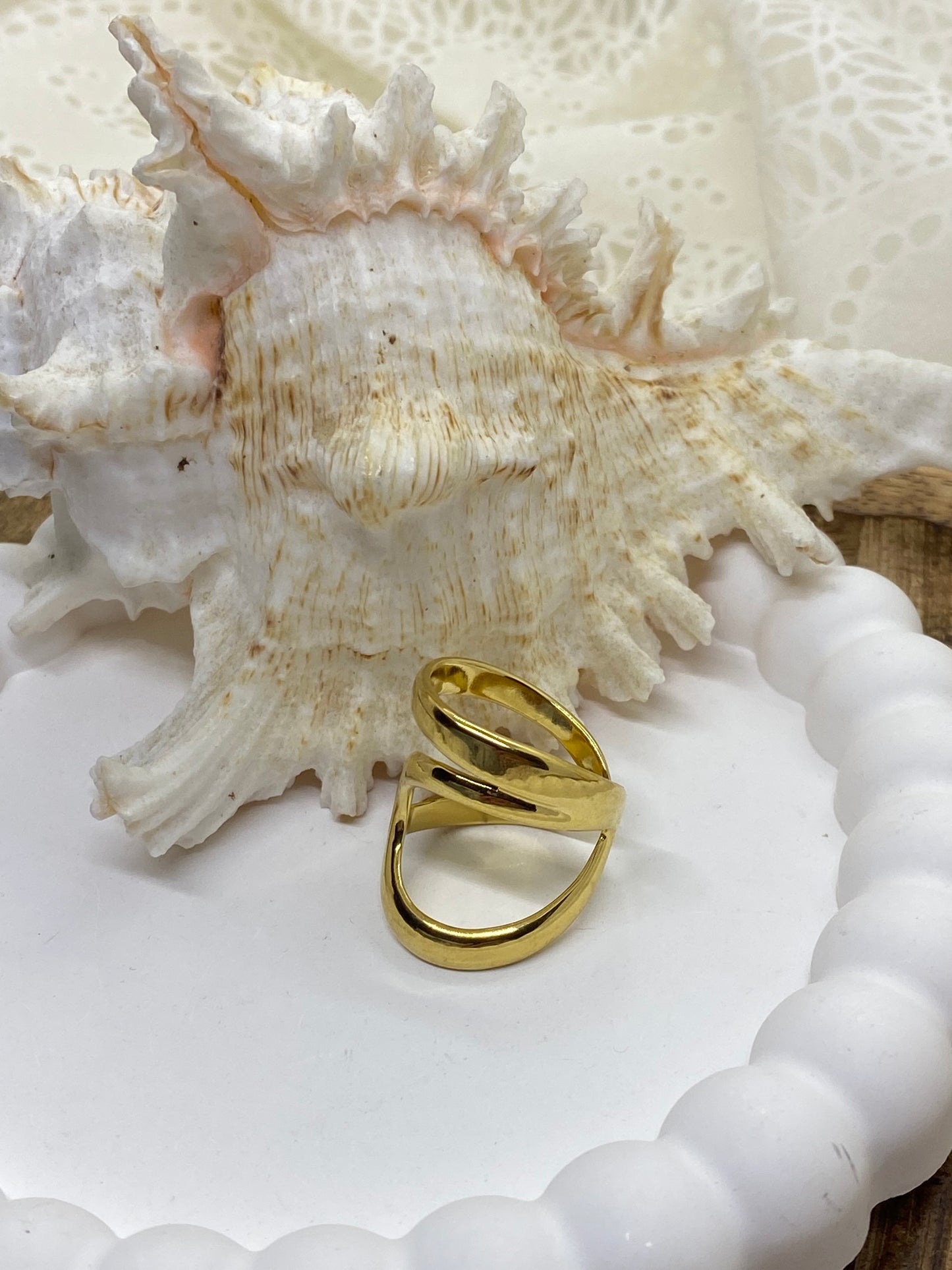 BAGUE 1 ACIER INOXYDABLE REGLABLE